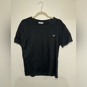 Black Lacoste shirt